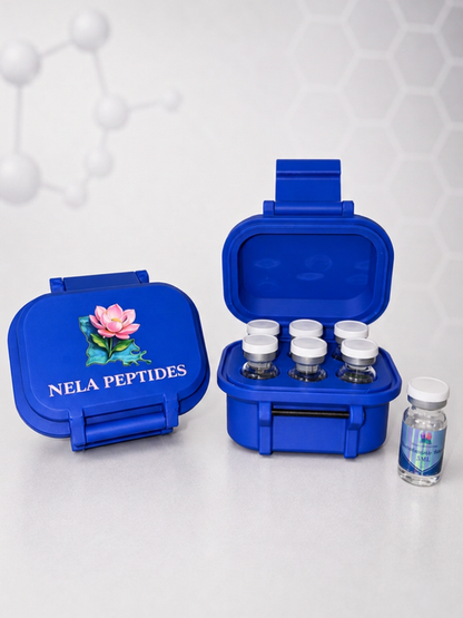 NELA Peptides 6-Vial Storage Case