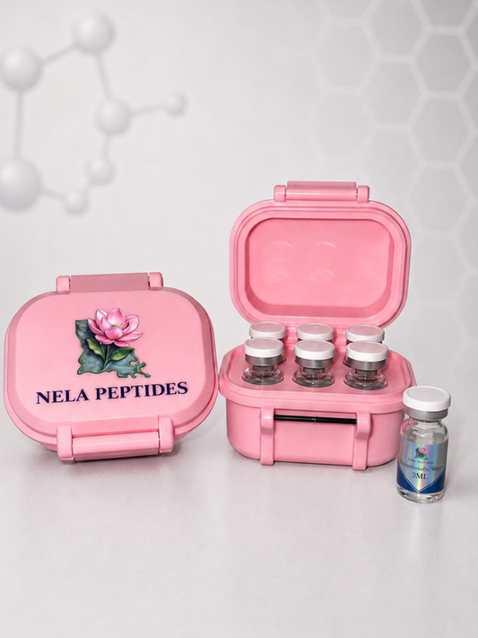 NELA Peptides 6-Vial Storage Case